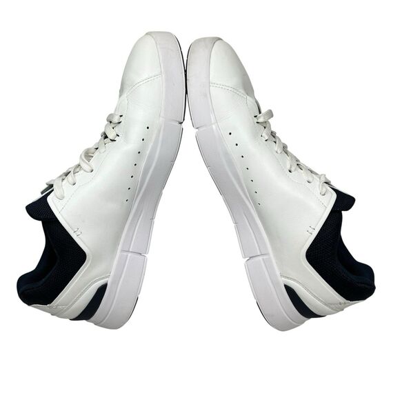 On Running Sneakers Mens 11 White Leather The Roger Advantage INSOLES MISSING main image 12